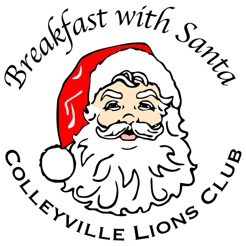 Logo: Breakfast With Santa Logo Breakfast With Santa - Colleyville Lions Club