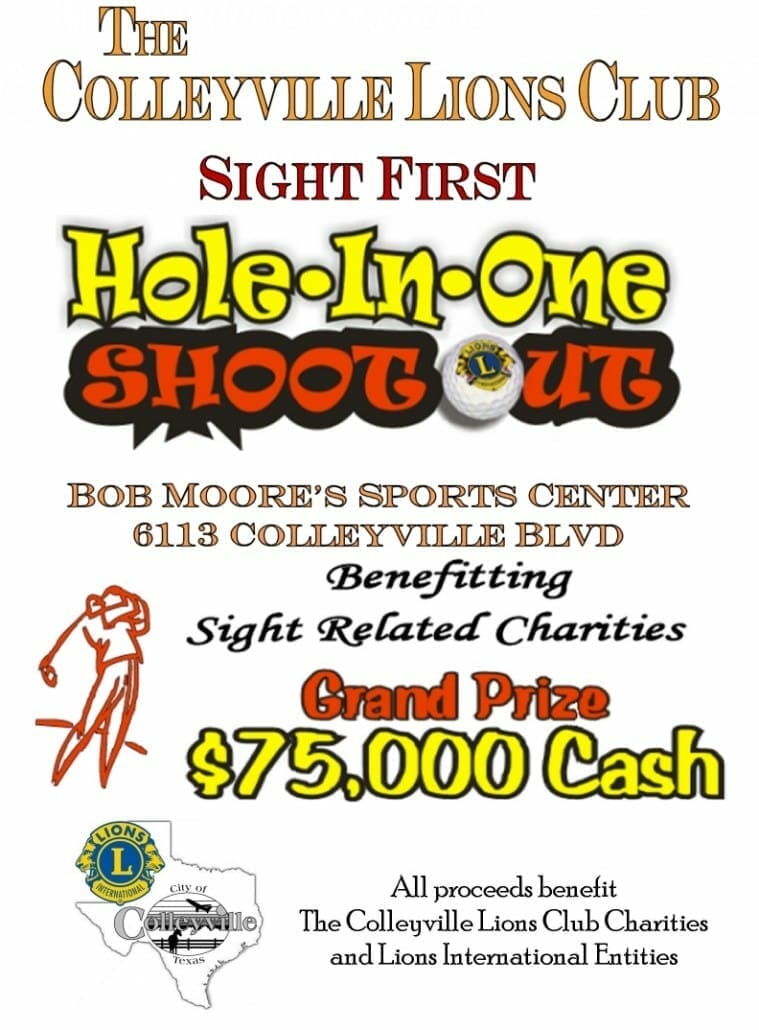 September: Colleyville Lions Hole In One Shoot Out