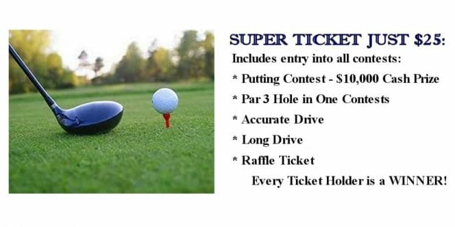 Golf Tournament Super Ticket 