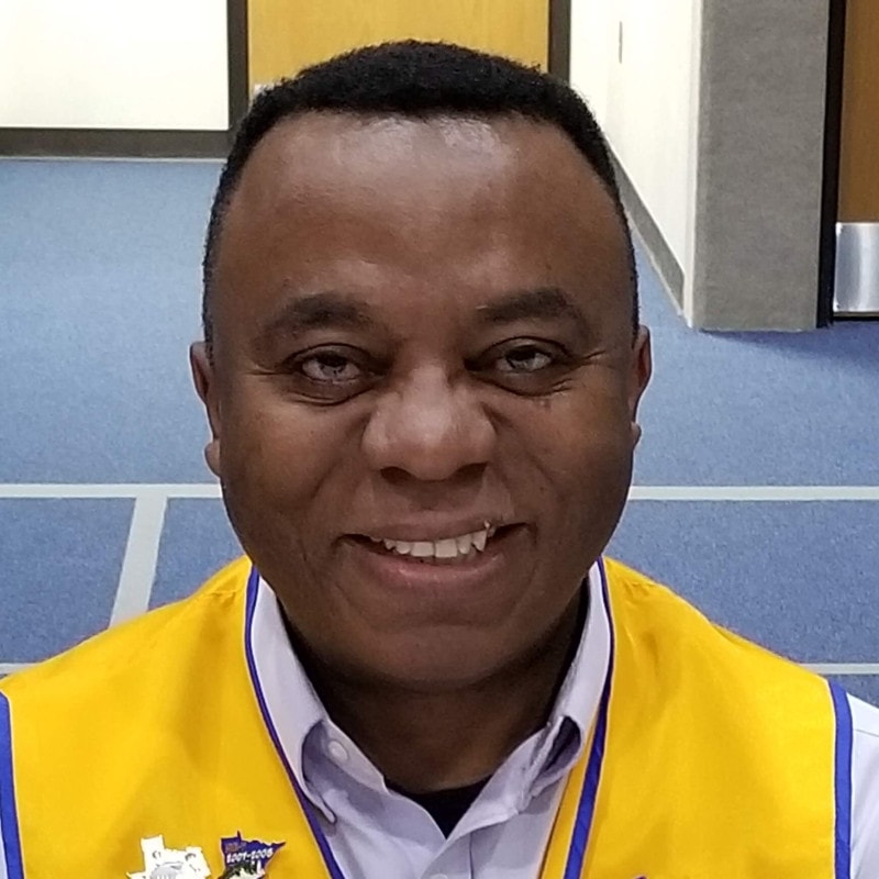 Colleyville Lions Club Officers 7 Lion Jerome Obinabo